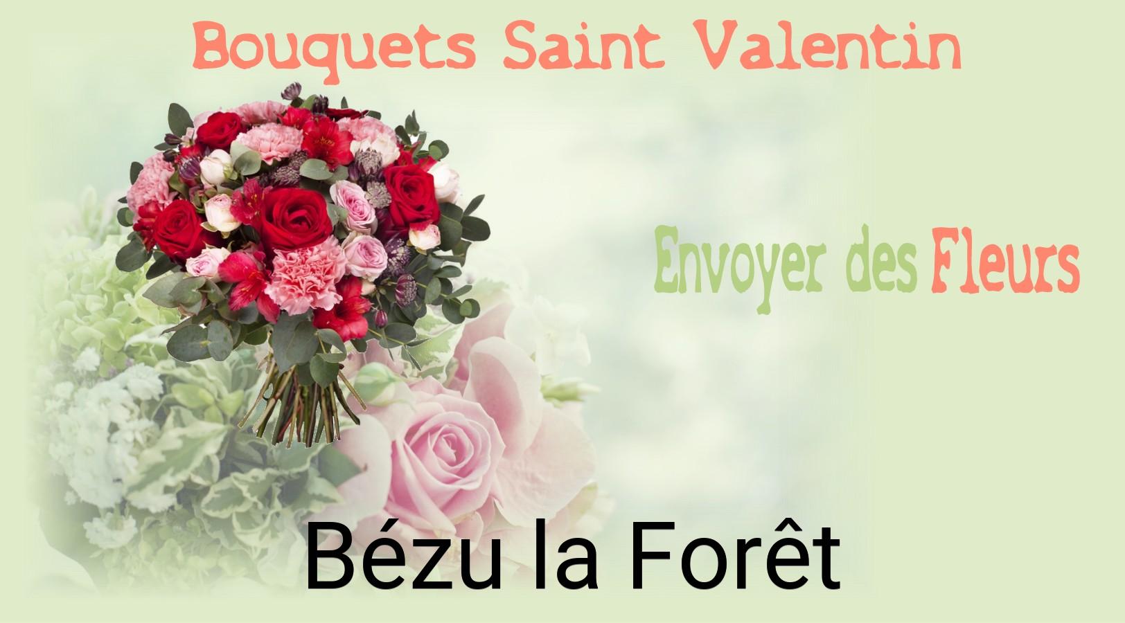 Roses de Saint-Valentin livrées à Bézu-la-Forêt